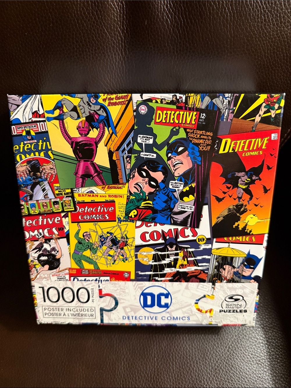 DC Detective Comics spin master 1000 piece jigsaw puzzle. Done once from new.